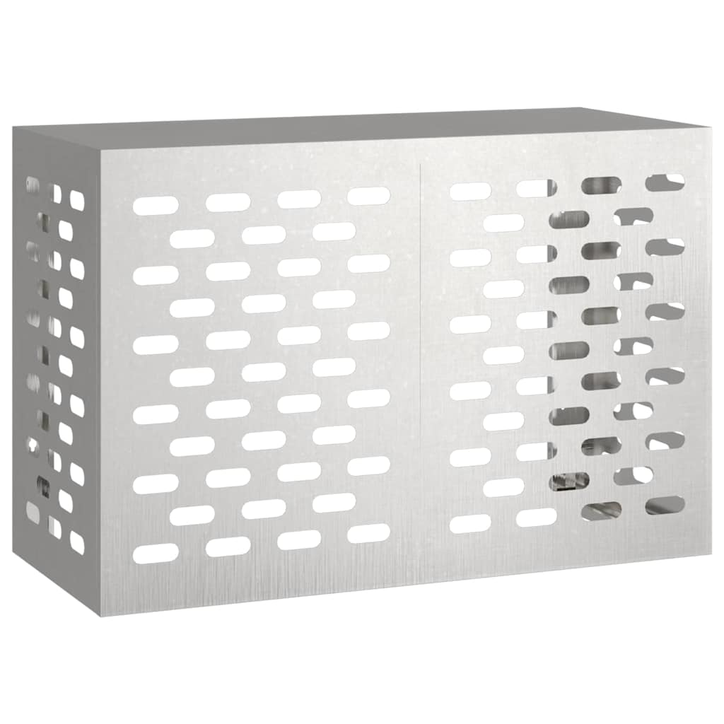 Copertura per condizionatore d'aria Argento 90 x 40 x 60 cm