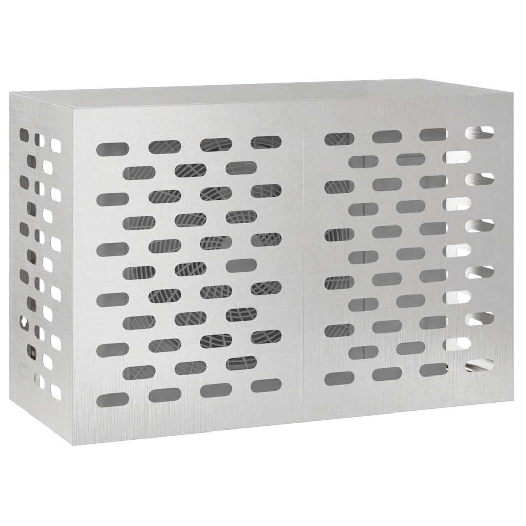 Copertura per condizionatore d'aria Argento 90 x 40 x 60 cm