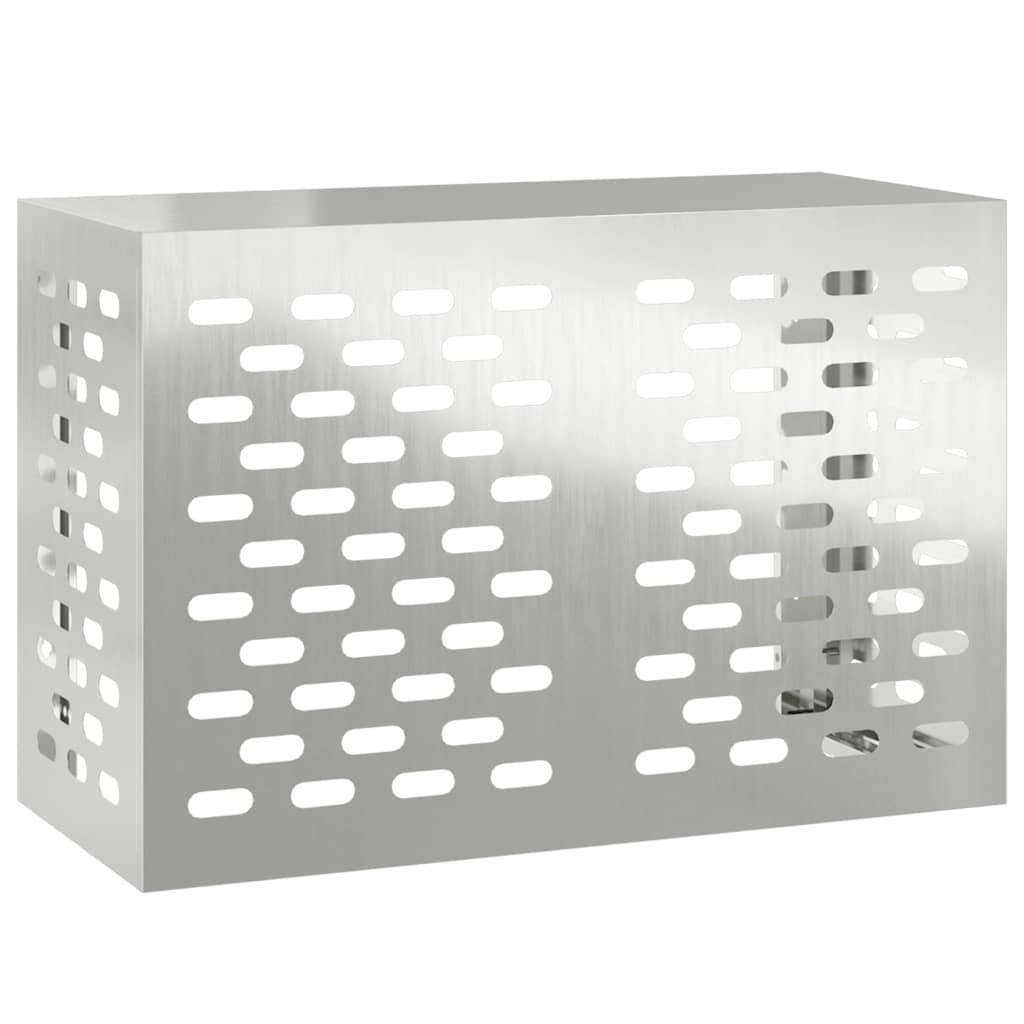 Copertura per condizionatore d'aria Argento 90 x 40 x 60 cm