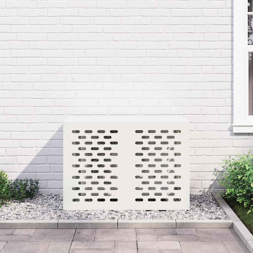 Copertura per condizionatore d'aria Bianco 100 x 50 x 70 cm
