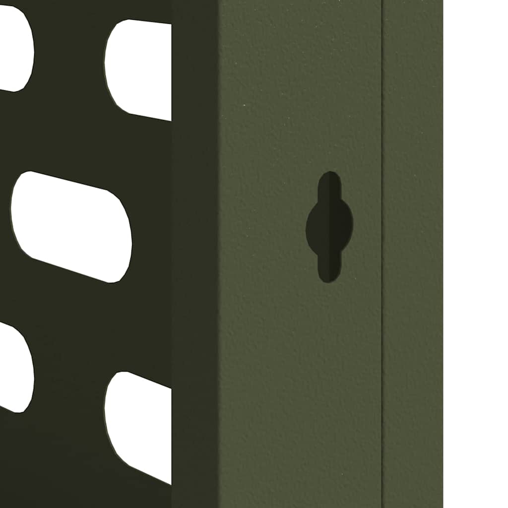 Copertura per condizionatore d'aria Verde Oliva Acciaio