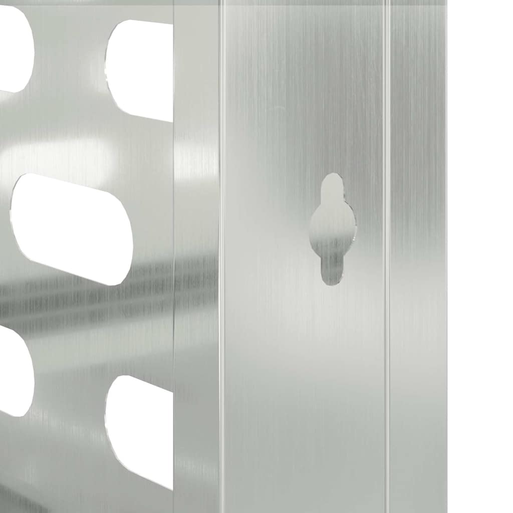 Copertura per condizionatore d'aria Argento 100 x 50 x 70 cm