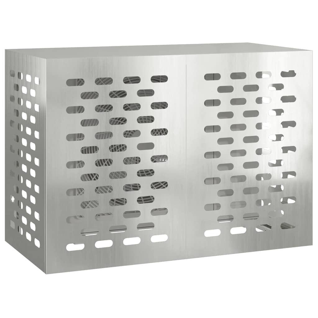 Copertura per condizionatore d'aria Argento 100 x 50 x 70 cm