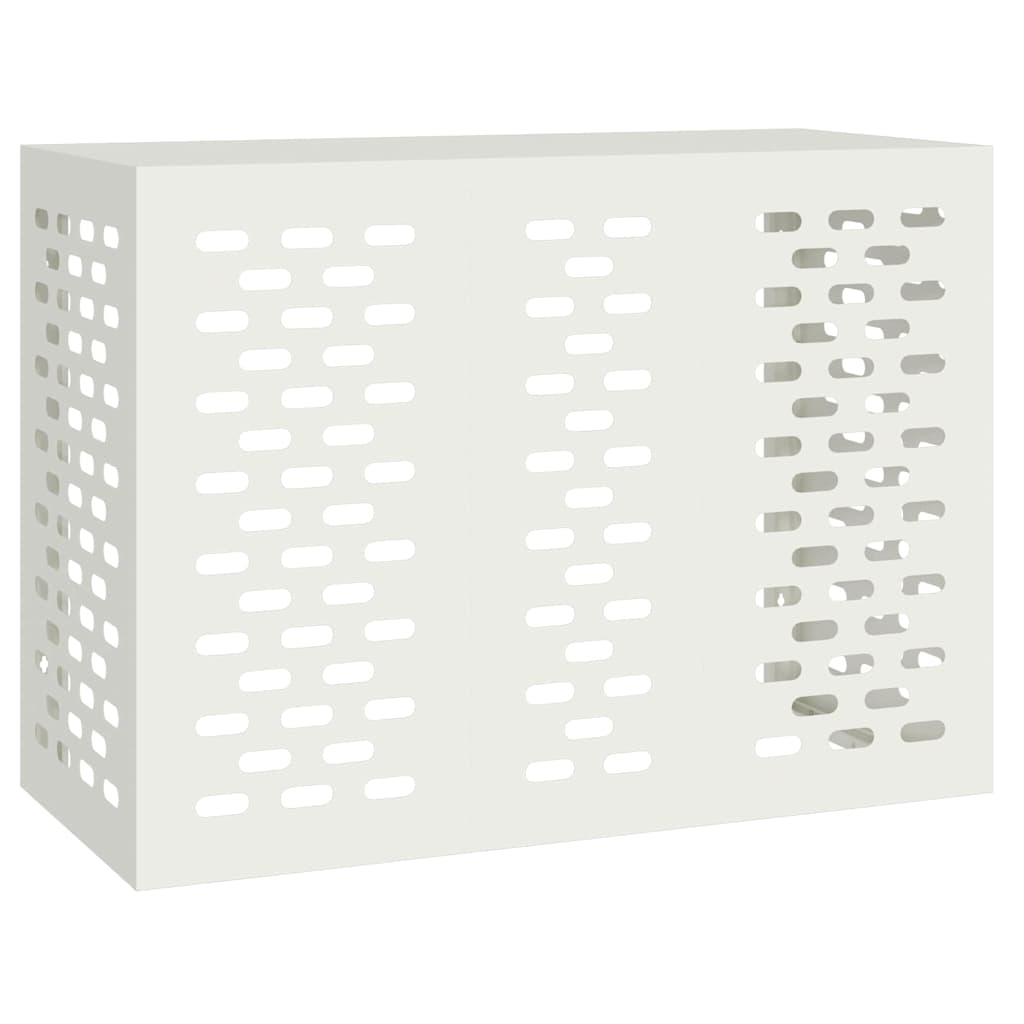 Copertura per condizionatore d'aria Bianco 110 x 50 x 80 cm