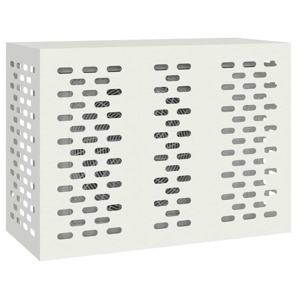 Copertura per condizionatore d'aria Bianco 110 x 50 x 80 cm