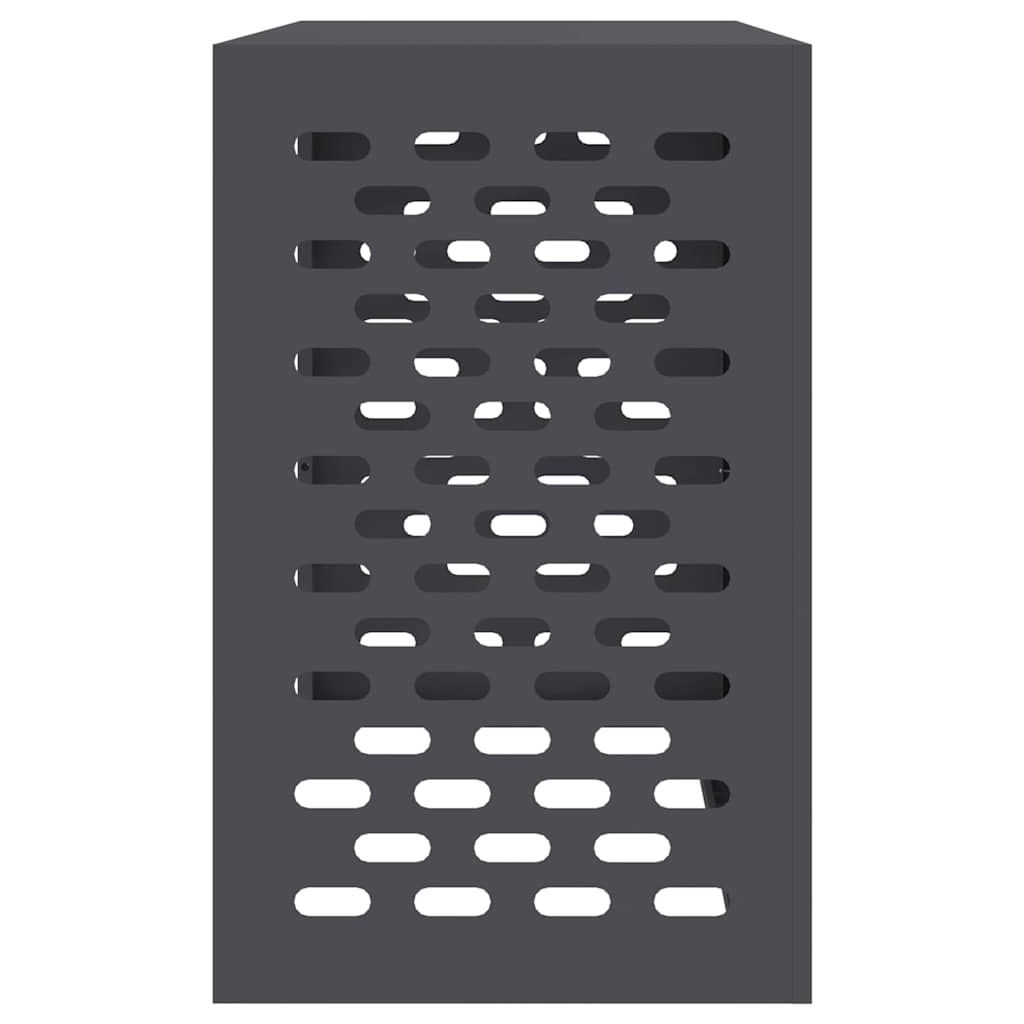 Copertura per condizionatore d'aria Antracite 110 x 50 x 80 cm