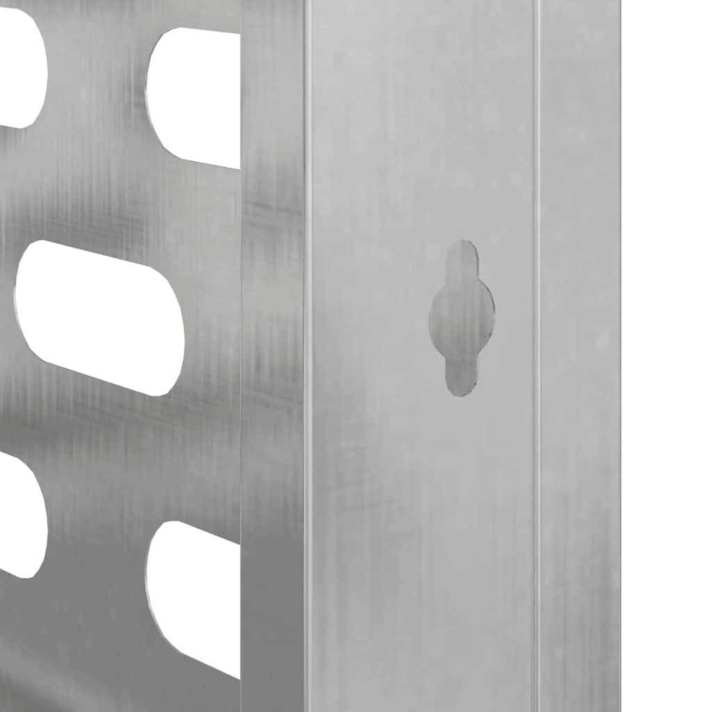 Copertura per condizionatore d'aria Argento 110 x 50 x 80 cm