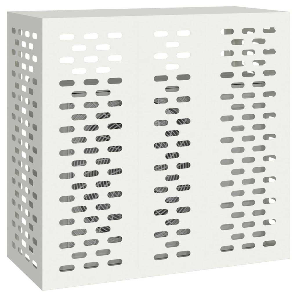 Copertura per condizionatore d'aria Bianco 110 x 50 x 105 cm