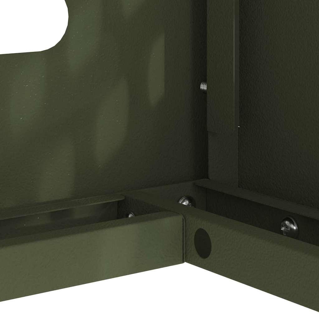 Copertura per condizionatore d'aria Verde Oliva Acciaio