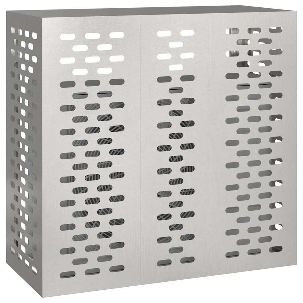 Copertura per condizionatore d'aria Argento 110 x 50 x 105 cm