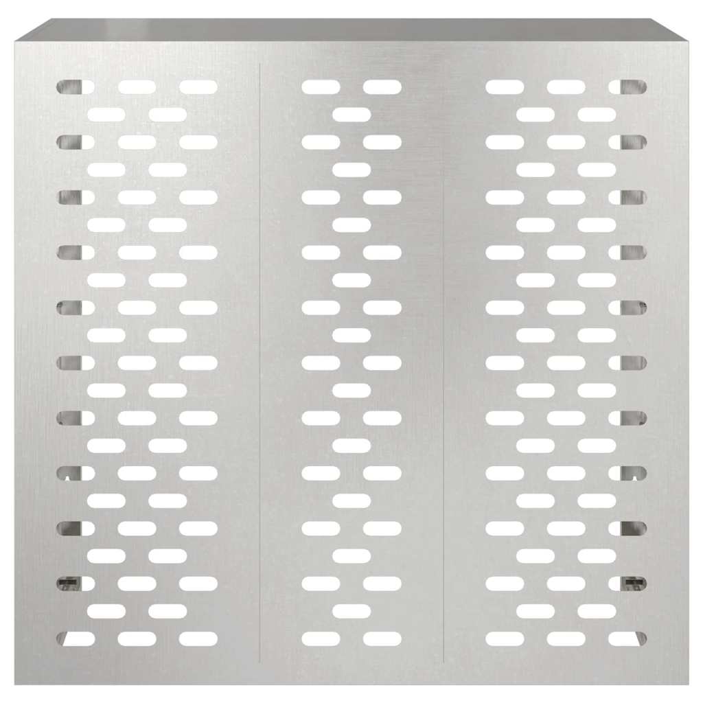 Copertura per condizionatore d'aria Argento 110 x 50 x 105 cm