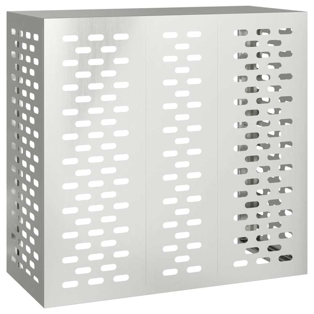 Copertura per condizionatore d'aria Argento 110 x 50 x 105 cm