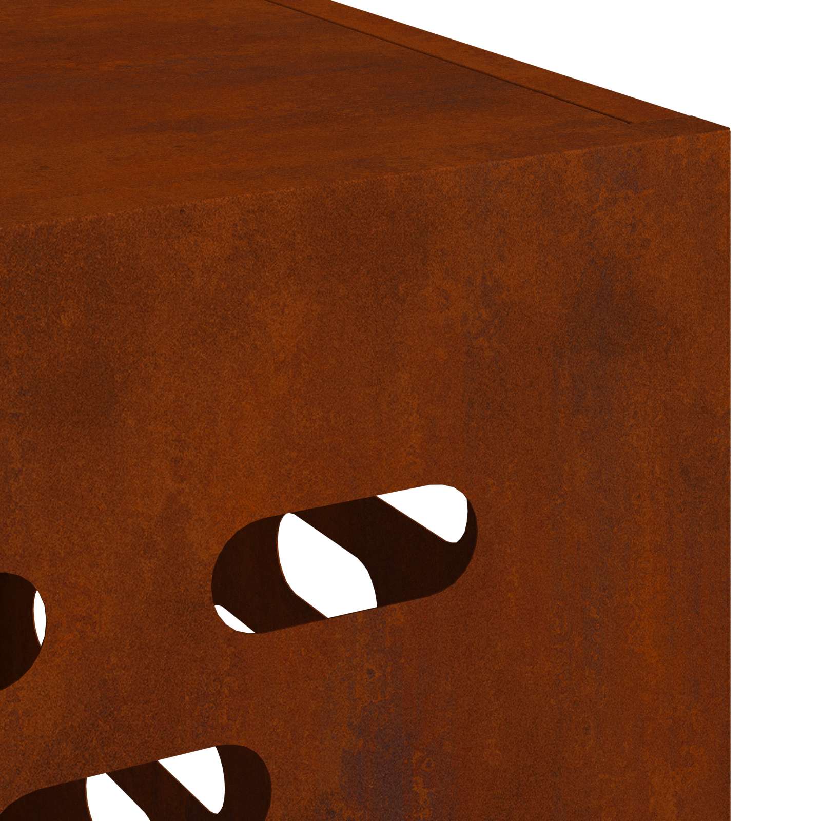 Copertura per condizionatore d'aria Ruggine 110 x 50 x 105 cm