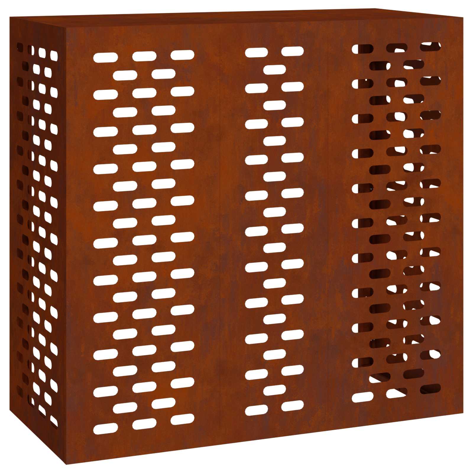 Copertura per condizionatore d'aria Ruggine 110 x 50 x 105 cm