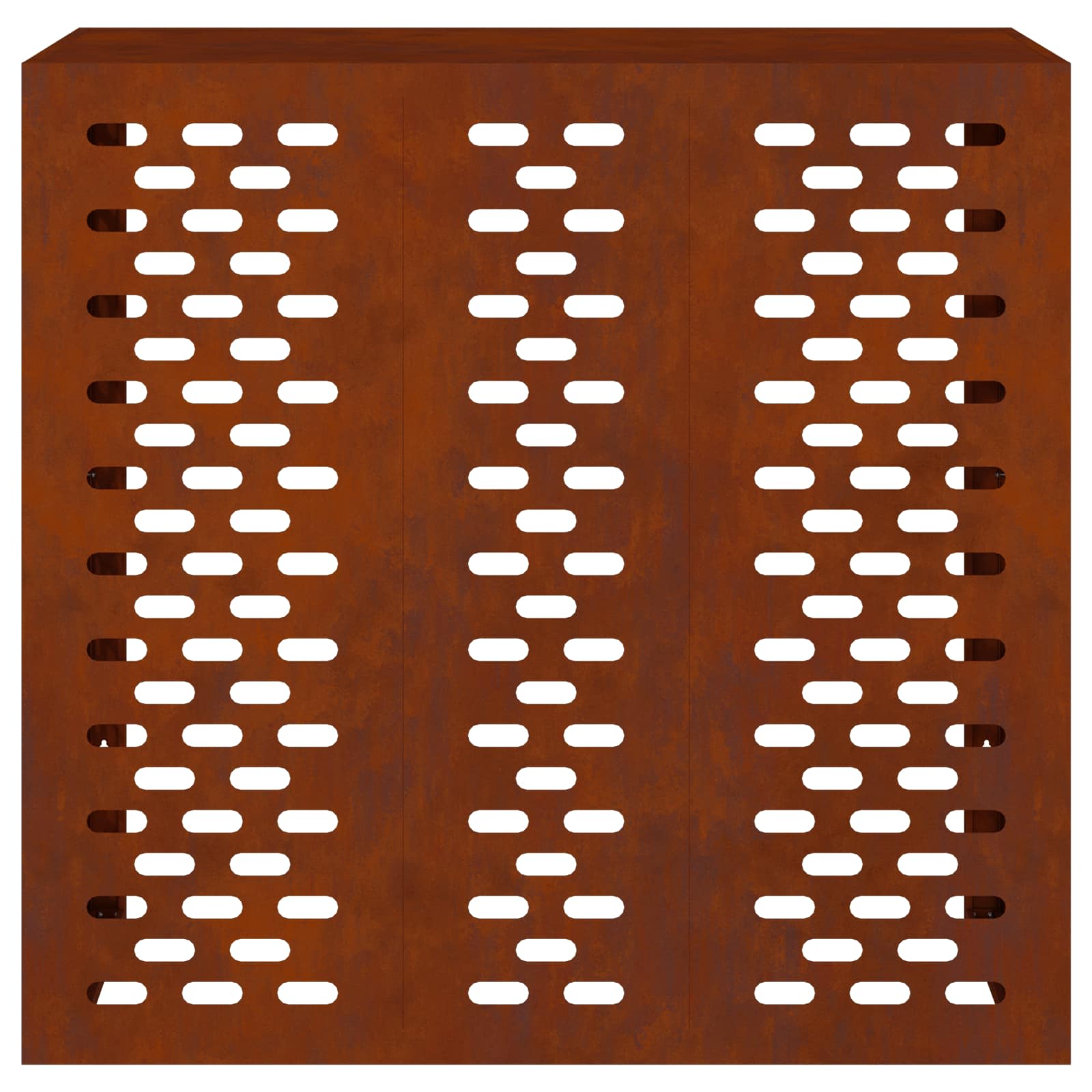Copertura per condizionatore d'aria Ruggine 110 x 50 x 105 cm