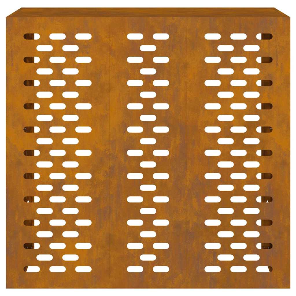 Copertura per condizionatore d'aria Ruggine 110 x 50 x 105 cm
