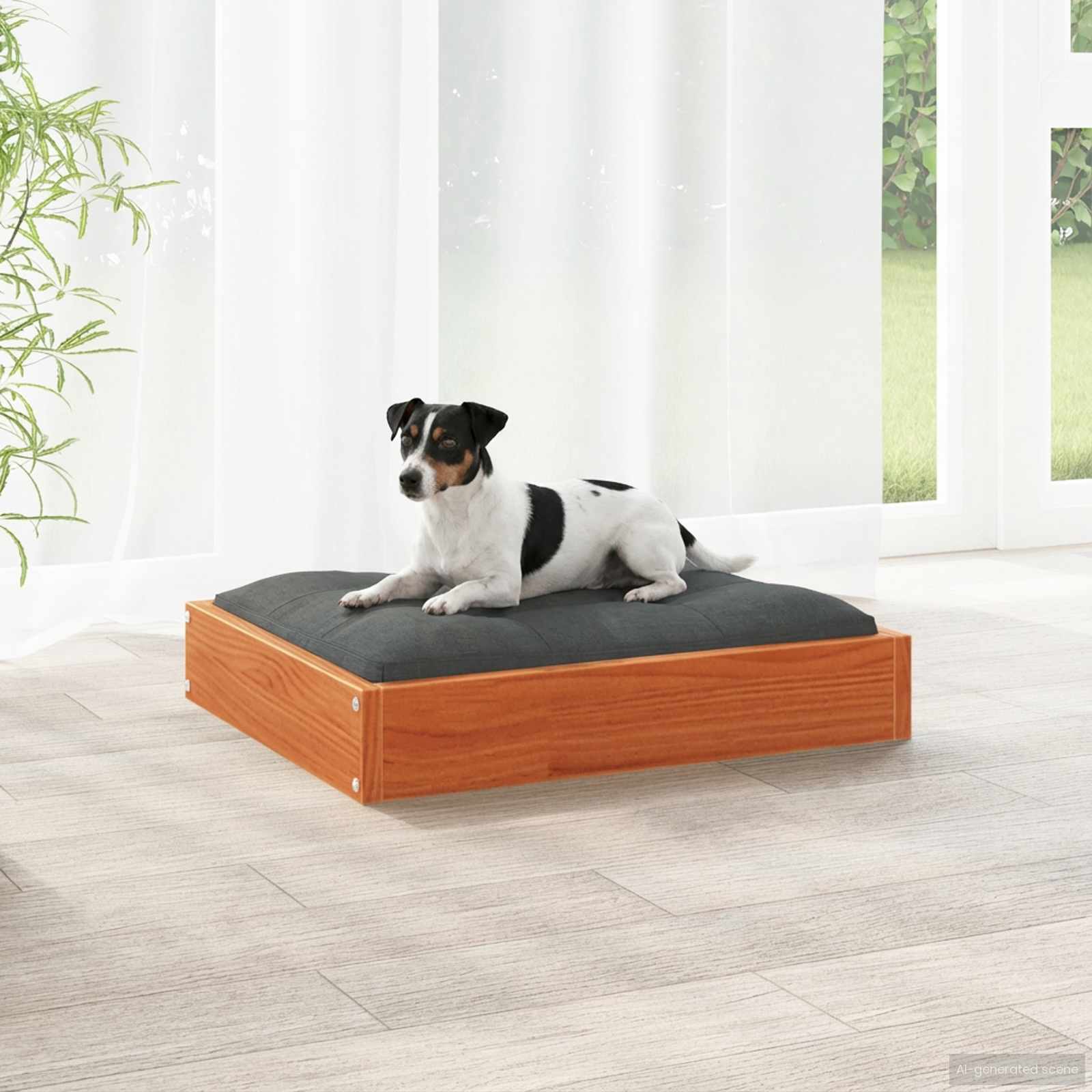 Letto per Cani Marrone cerato 51,5 x 44 x 9 cm