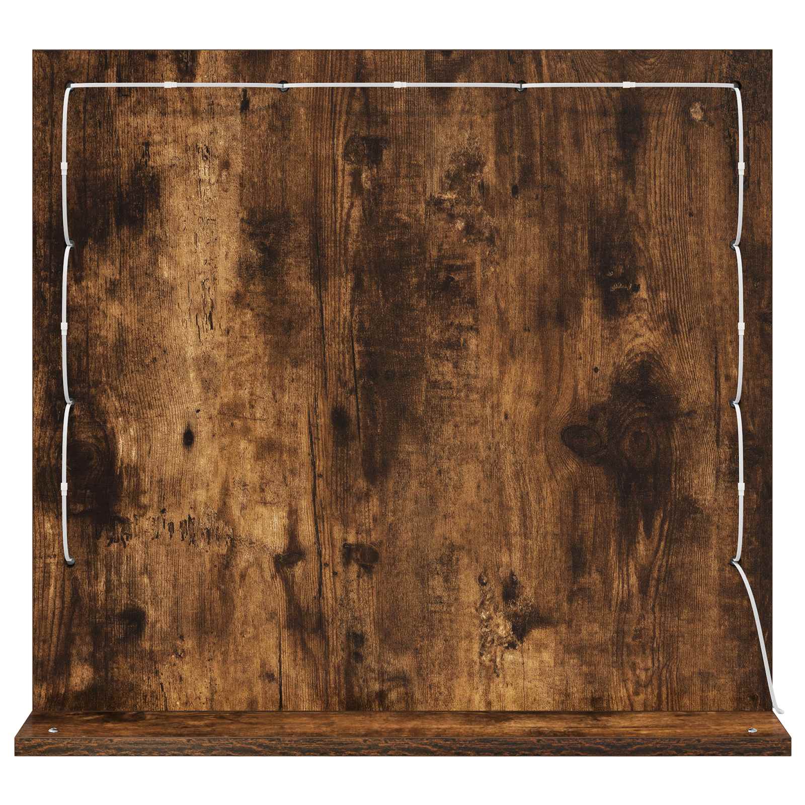 Specchio da Vanità Rovere fumé 60 x 55 x 18 cm Rettangolare