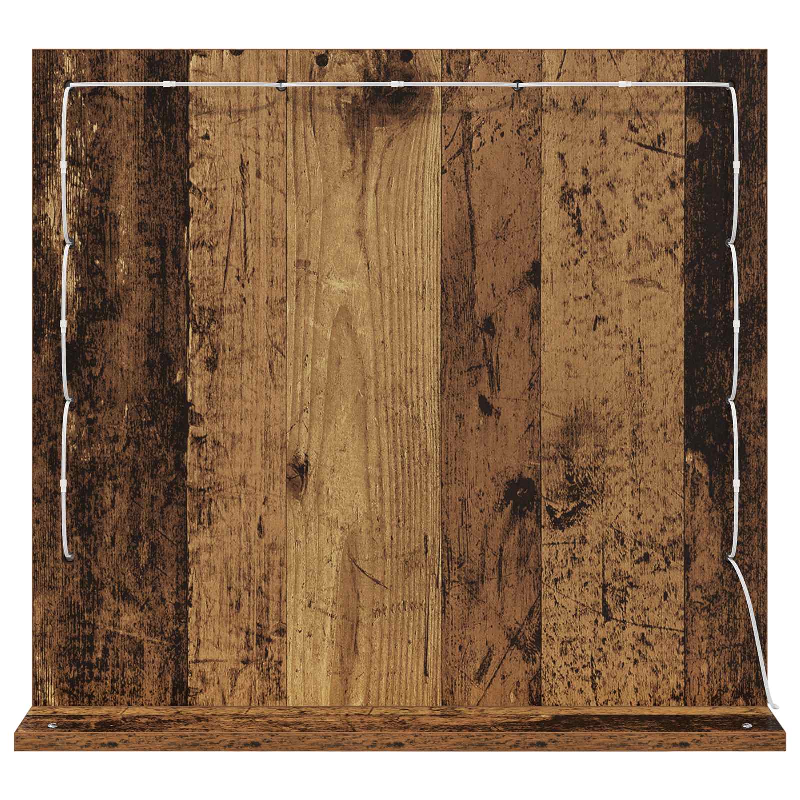 Specchio da Vanità Legno vecchio 60 x 55 x 18 cm Rettangolare