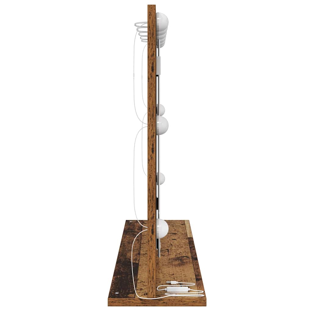 Specchio da Vanità Legno vecchio 80 x 55 x 18 cm Rettangolare