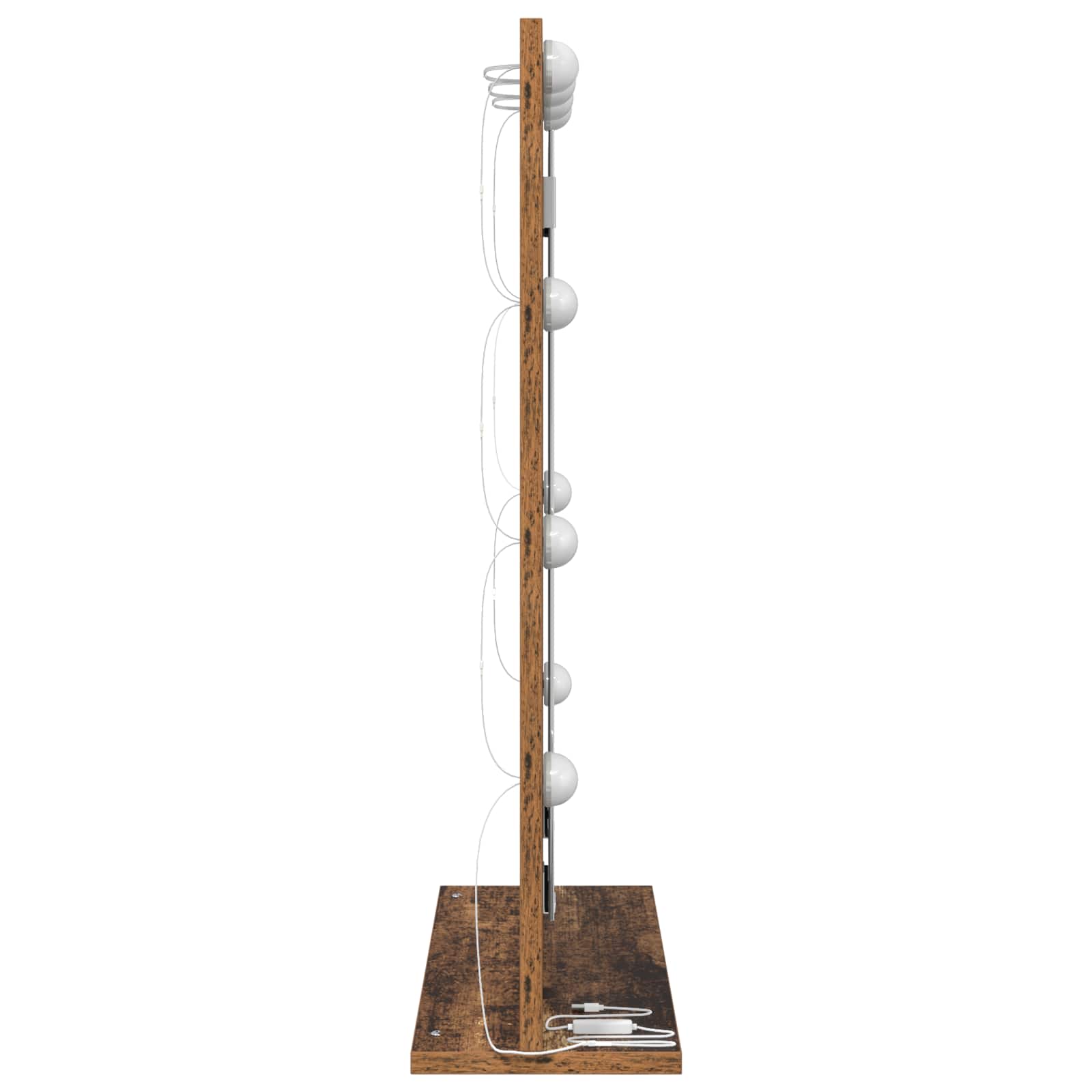 Specchio da Vanità Legno vecchio 70 x 50 x 18 cm Rettangolare
