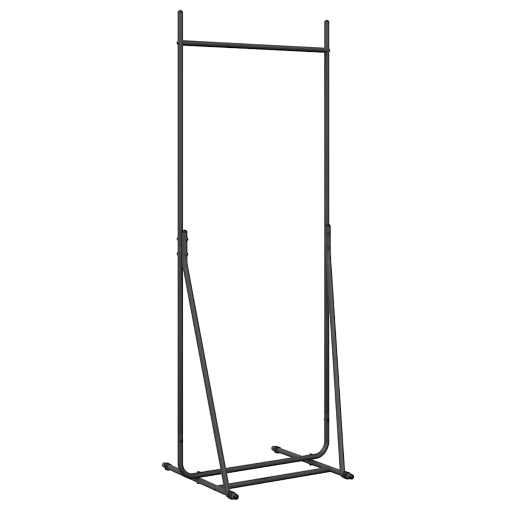 Stendibiancheria Nero 62 x 48 x 158 cm Acciaio