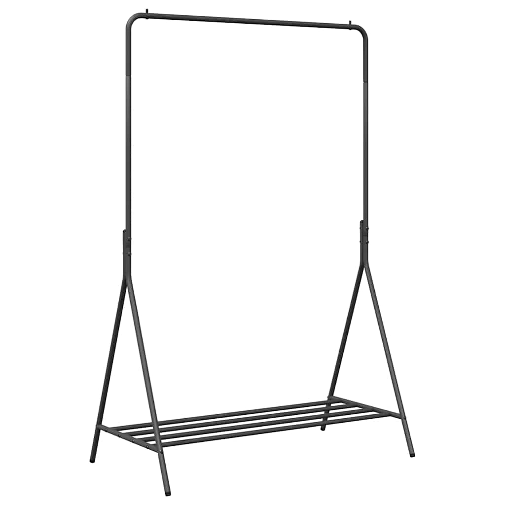 Stendibiancheria Nero 100 x 56 x 154 cm Acciaio
