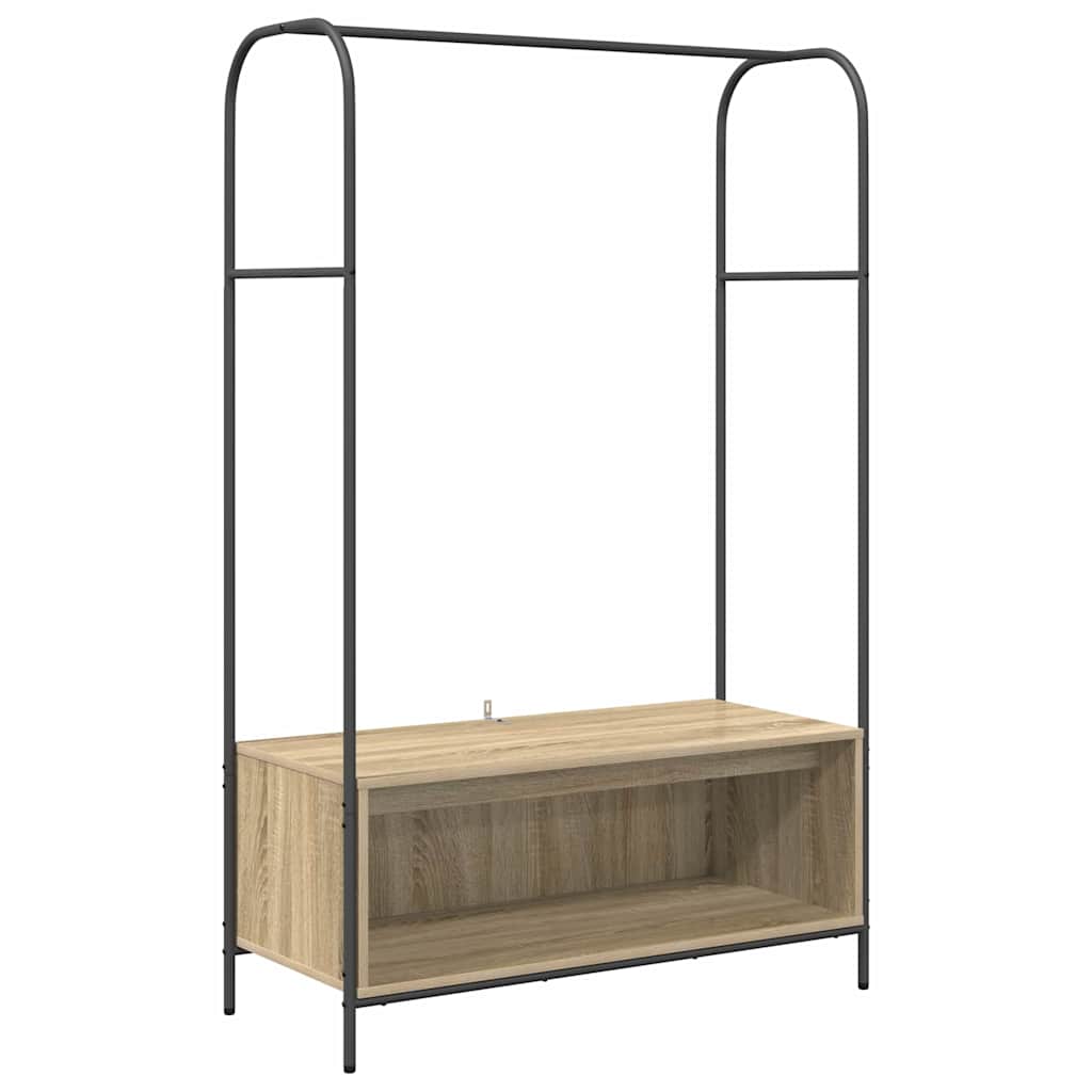 Stendibiancheria Rovere Marrone 100 x 44 x 160 cm