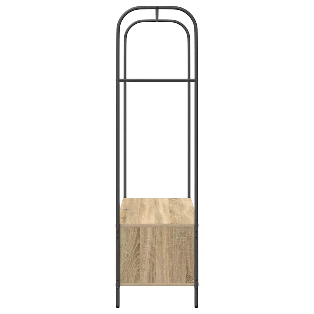 Stendibiancheria Rovere Marrone 100 x 44 x 160 cm
