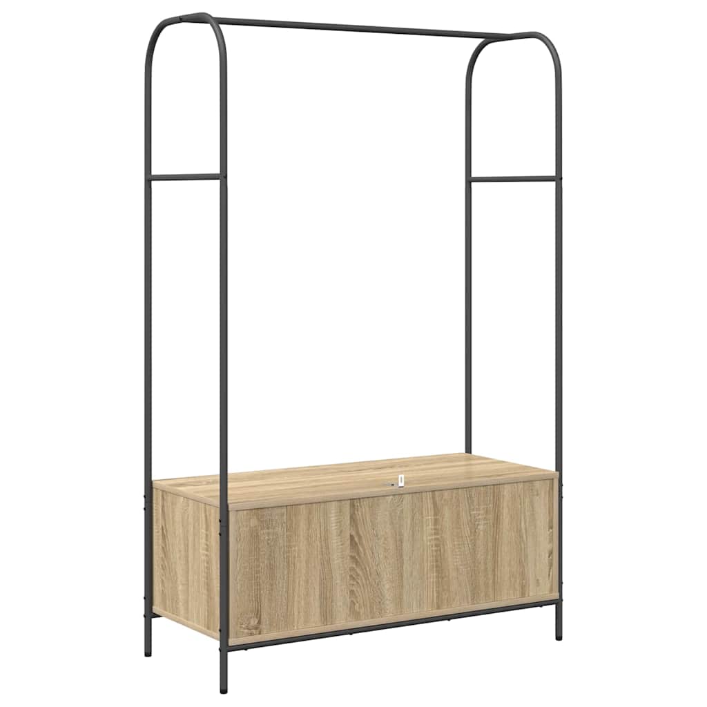 Stendibiancheria Rovere Marrone 100 x 44 x 160 cm