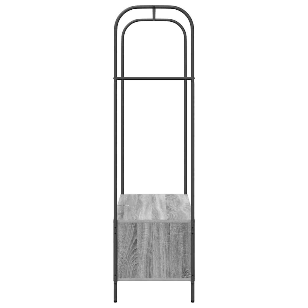 Stendibiancheria Grigio 100 x 44 x 160 cm Legno ingegnerizzato