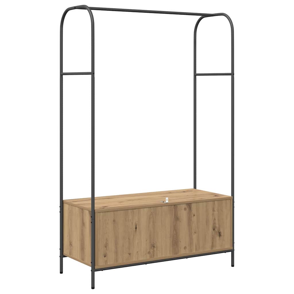 Stendibiancheria Rovere Marrone 100 x 44 x 160 cm