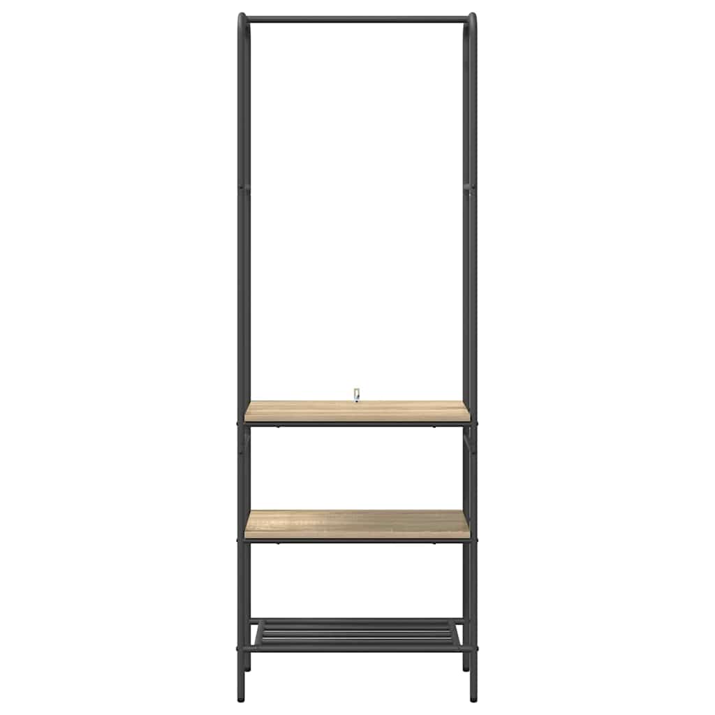 Stendibiancheria Rovere Sonoma 60 x 30 x 171 cm