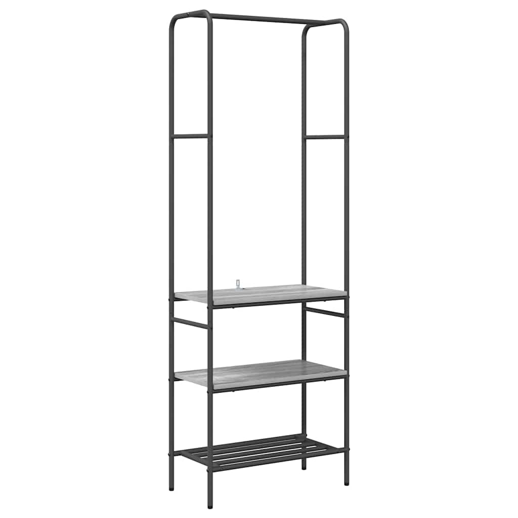 Stendibiancheria Grigio sonoma 60 x 30 x 171 cm