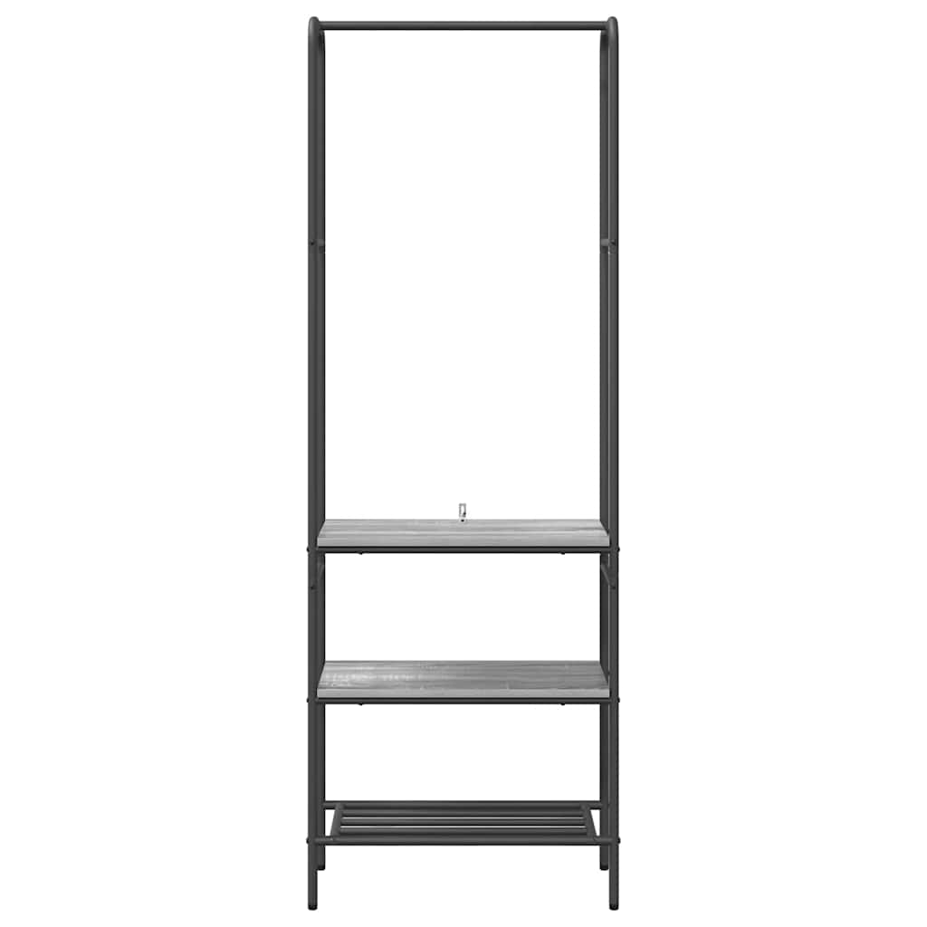 Stendibiancheria Grigio sonoma 60 x 30 x 171 cm