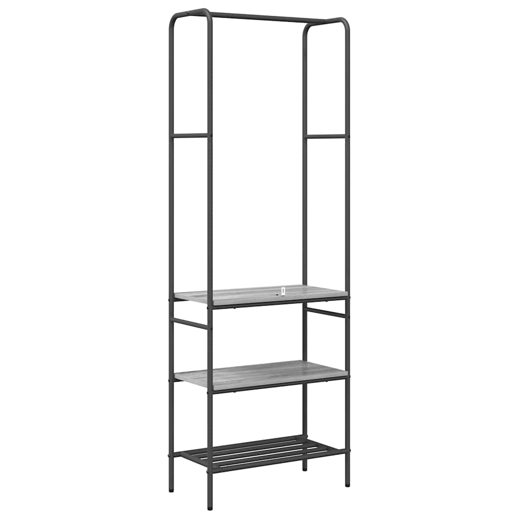Stendibiancheria Grigio sonoma 60 x 30 x 171 cm