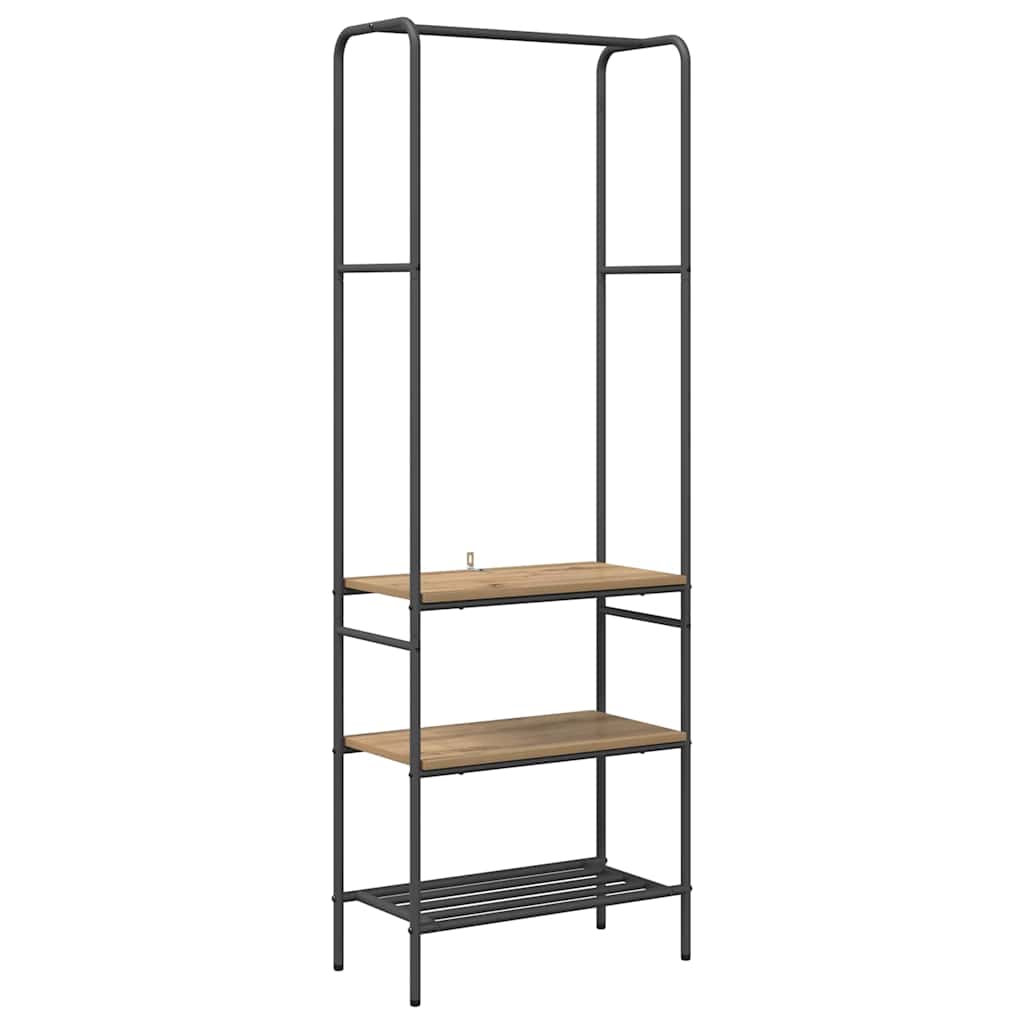 Stendibiancheria Rovere artigianale 60 x 30 x 171 cm