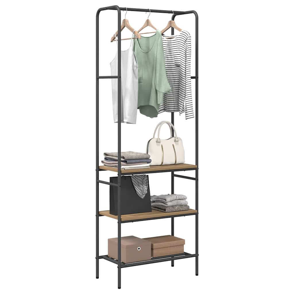 Stendibiancheria Rovere artigianale 60 x 30 x 171 cm