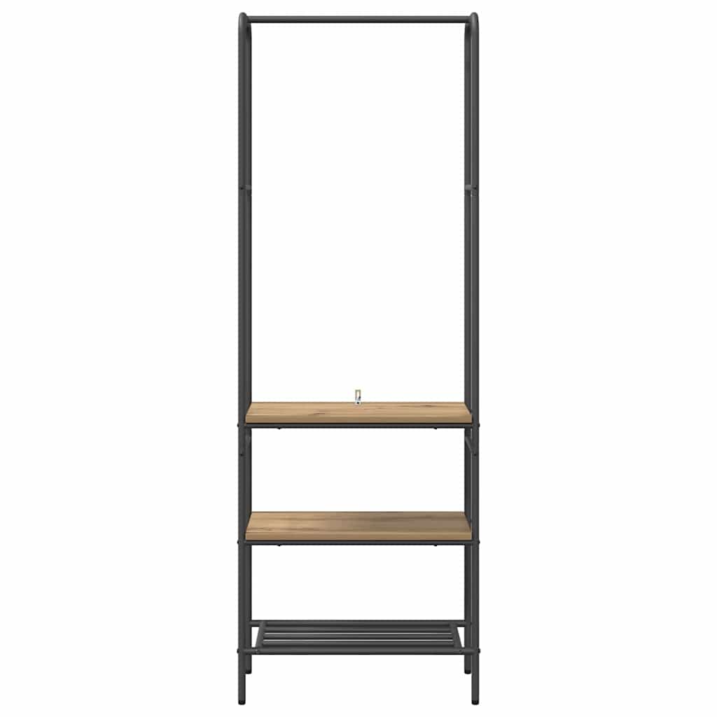 Stendibiancheria Rovere artigianale 60 x 30 x 171 cm
