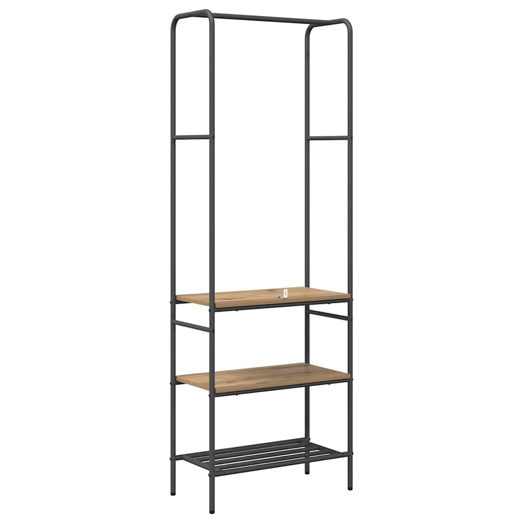 Stendibiancheria Rovere artigianale 60 x 30 x 171 cm