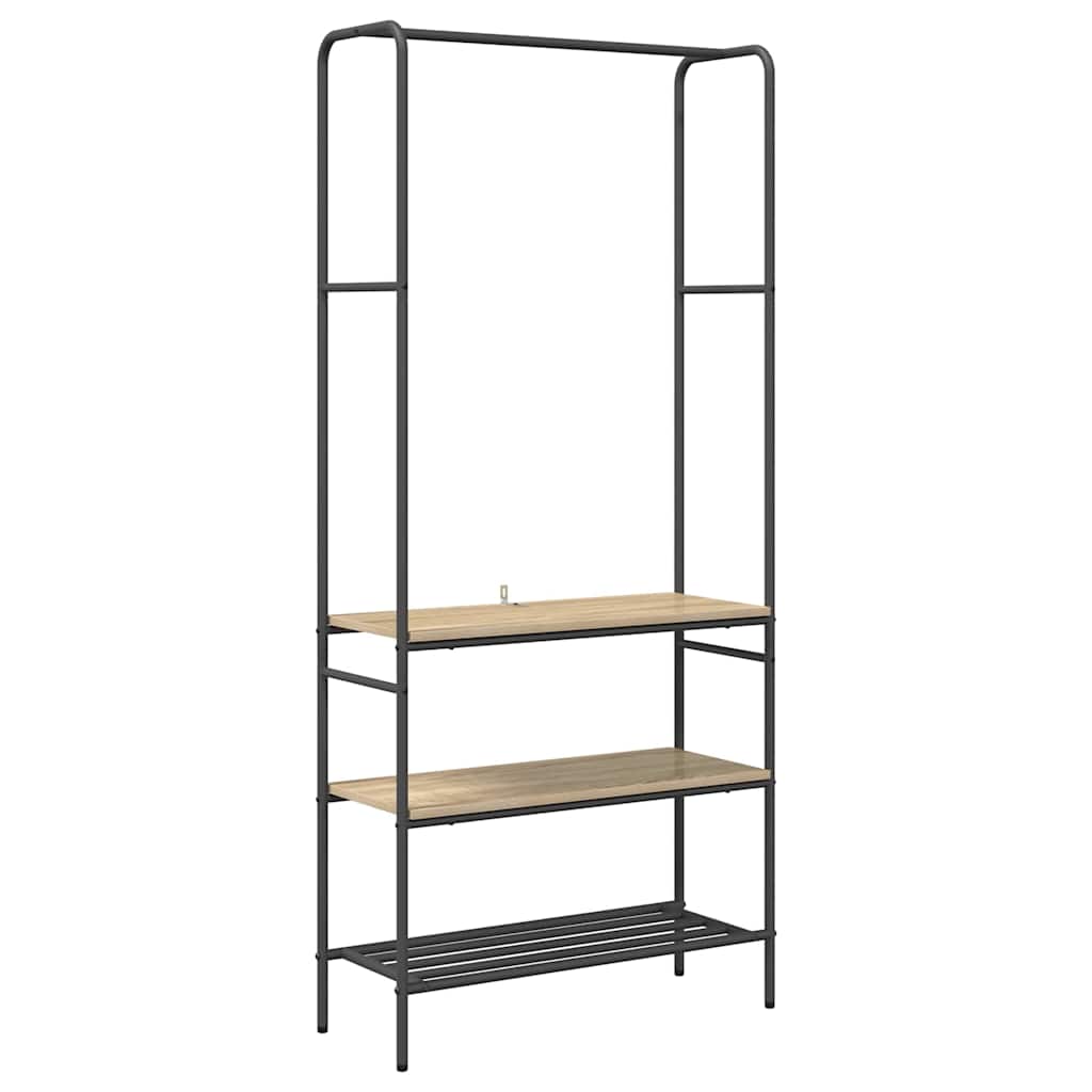 Stendibiancheria Rovere Sonoma 77 x 30 x 171 cm