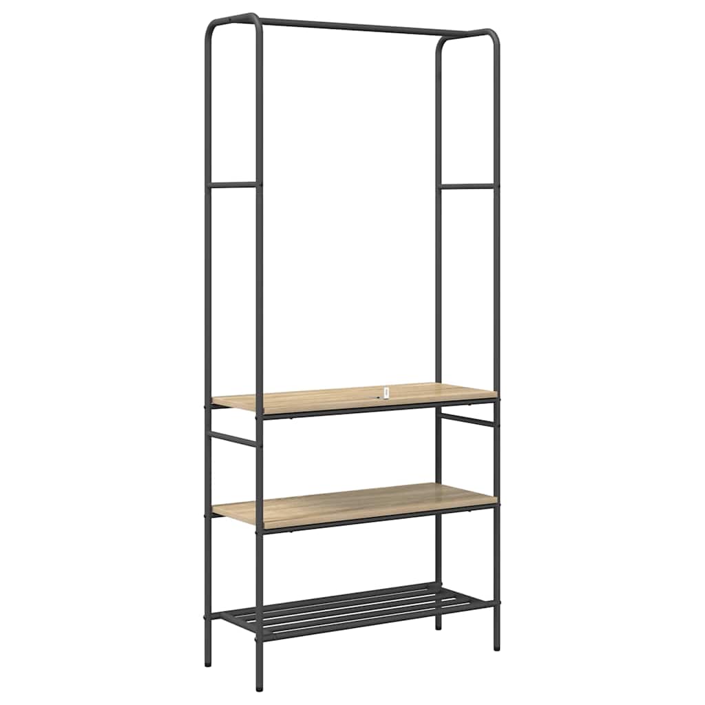 Stendibiancheria Rovere Sonoma 77 x 30 x 171 cm