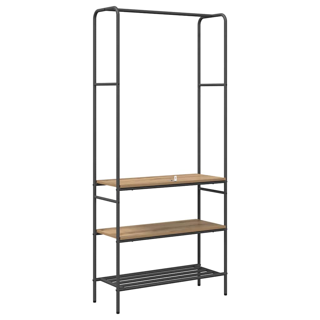 Stendibiancheria Rovere Artigianale 77 x 30 x 171 cm