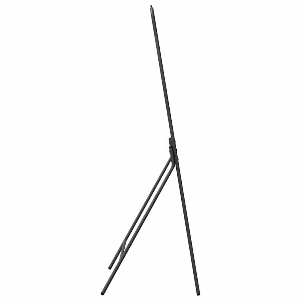 Stendibiancheria Nero 60 x 53 x 155 cm Acciaio