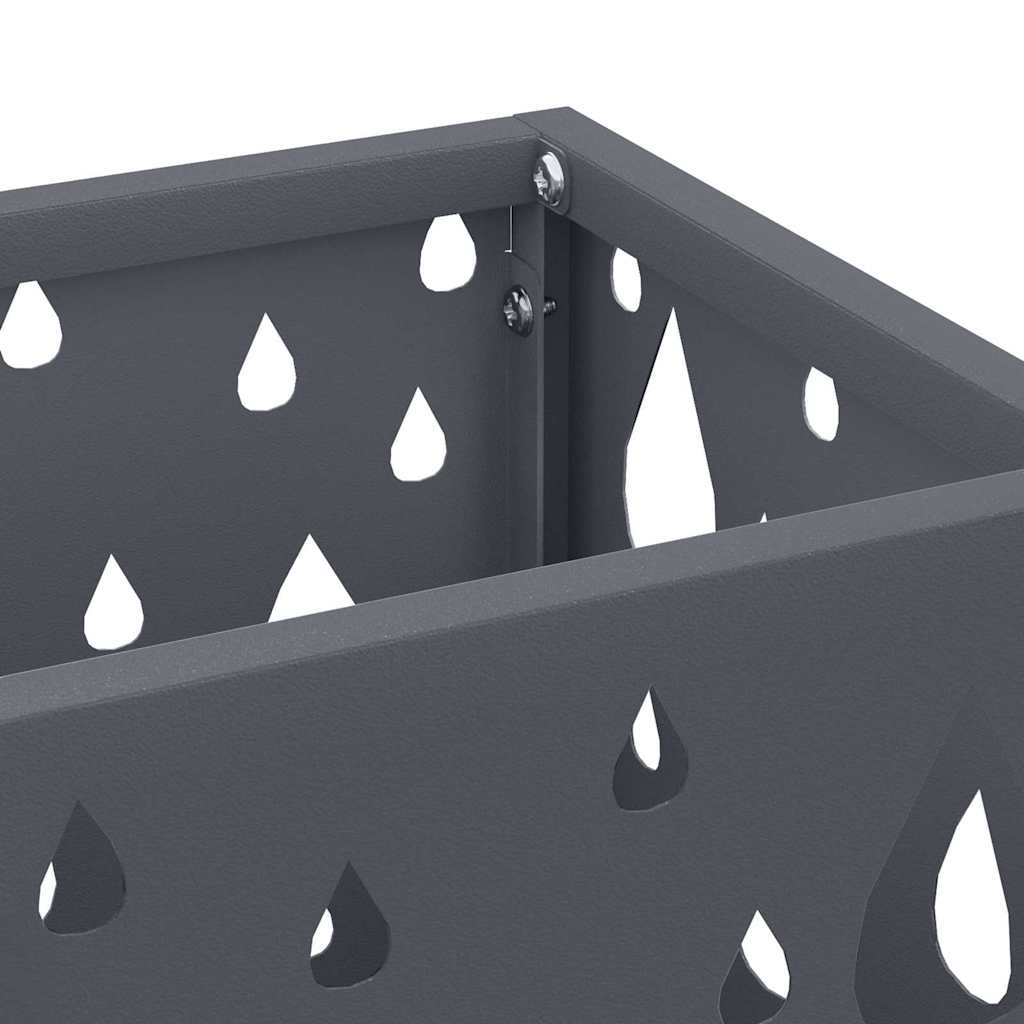 Stand per Ombrelli da Pioggia Antracite 15,5 x 15,5 x 49 cm