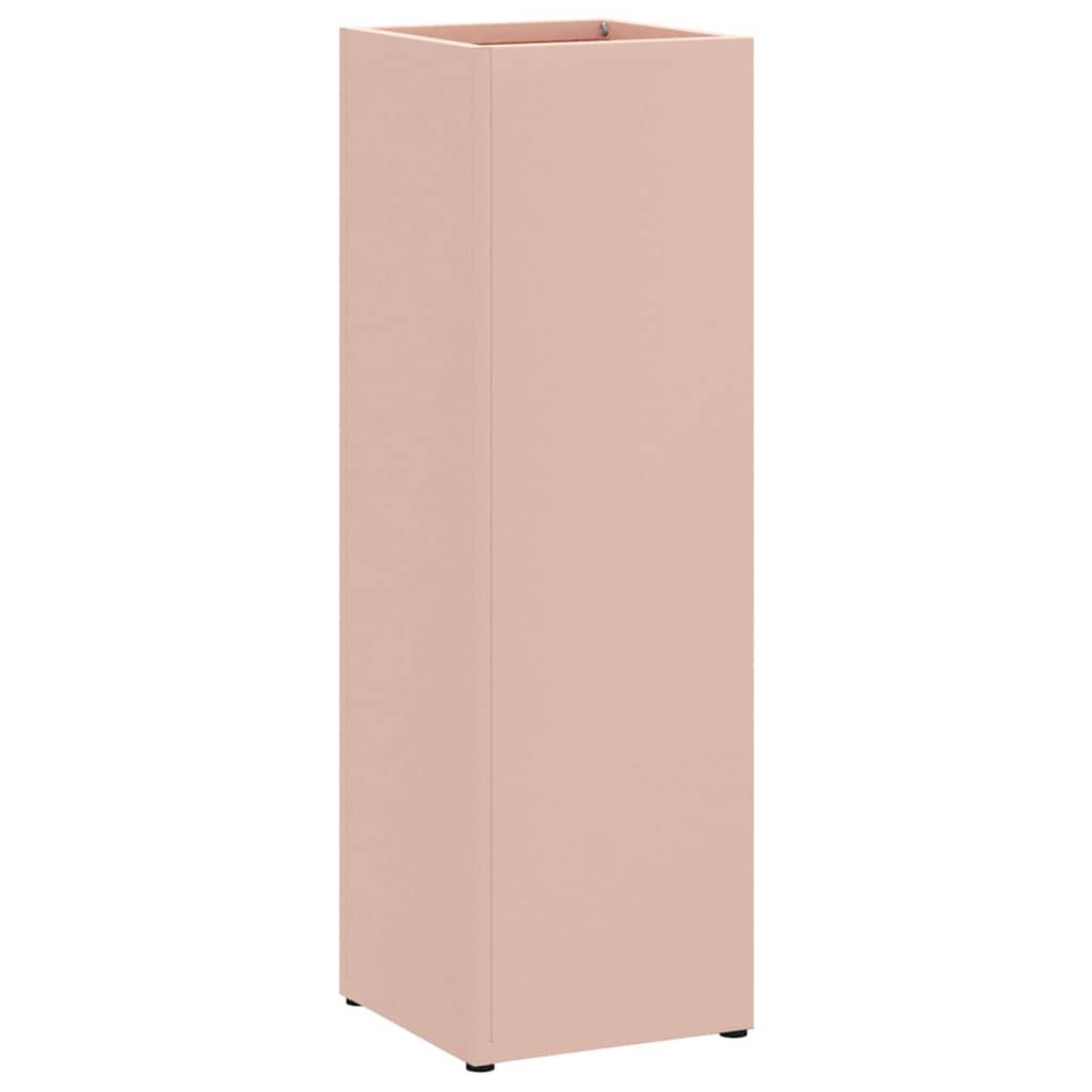 Stand per Ombrelli da Pioggia Rosa 15,5 x 15,5 x 49 cm Acciaio