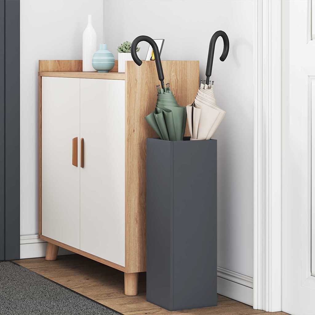 Stand per Ombrelli da Pioggia Antracite 15,5 x 15,5 x 49 cm