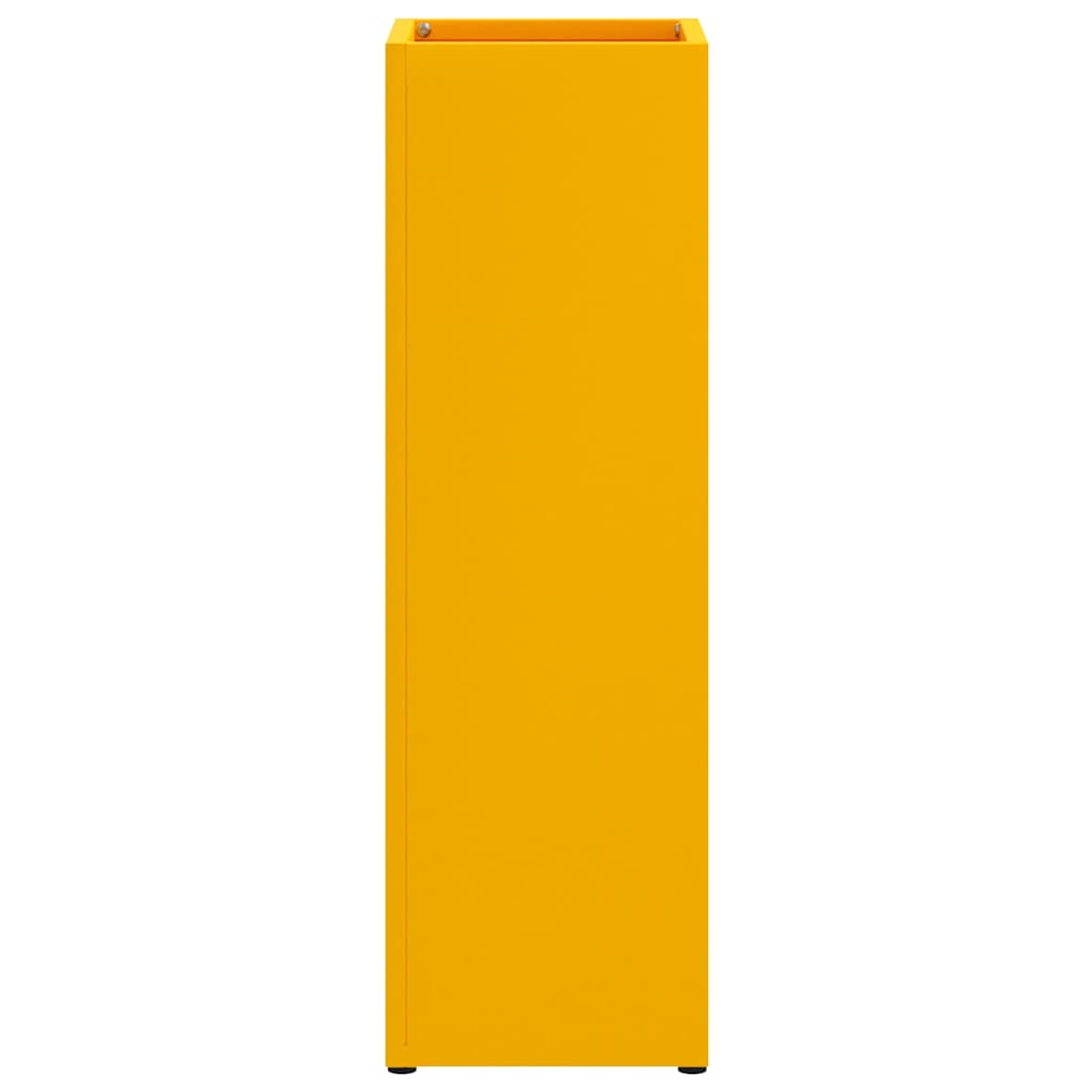 Stand per Ombrelli da Pioggia Senape 15,5 x 15,5 x 49 cm