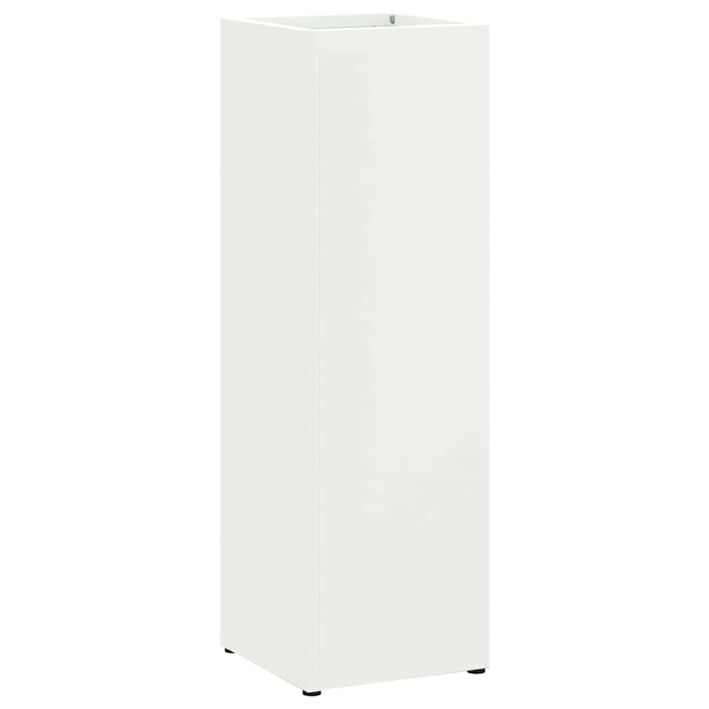 Stand per Ombrelli da Pioggia Bianco 15,5 x 15,5 x 49 cm