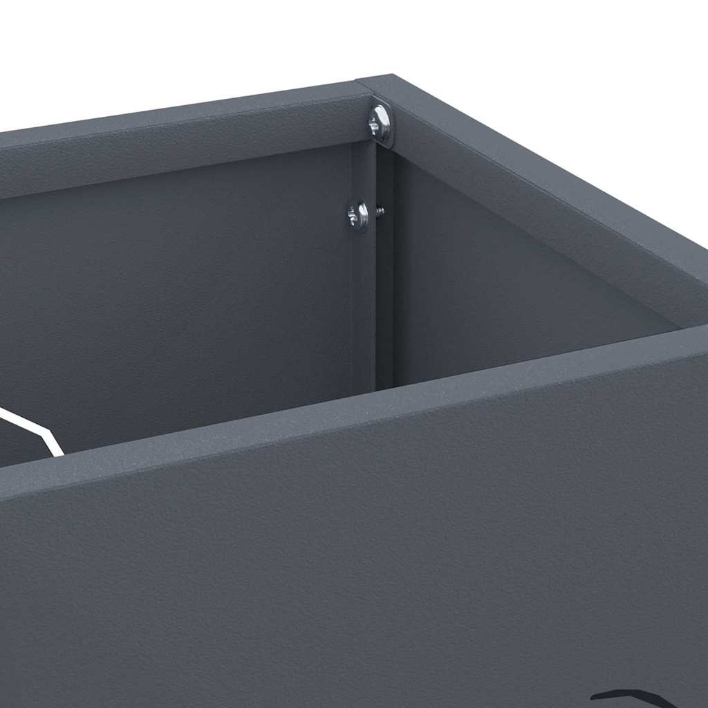 Stand per Ombrelli da Pioggia Antracite 15,5 x 15,5 x 49 cm